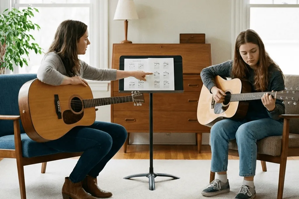 Guitar Lessons at Home in Pheasey - Sutton Park